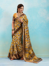 Buy Printed Style With Zari border Saree