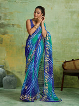 KcPc Traditional Leheriya Saree Collection for Festive Celebrations SFS