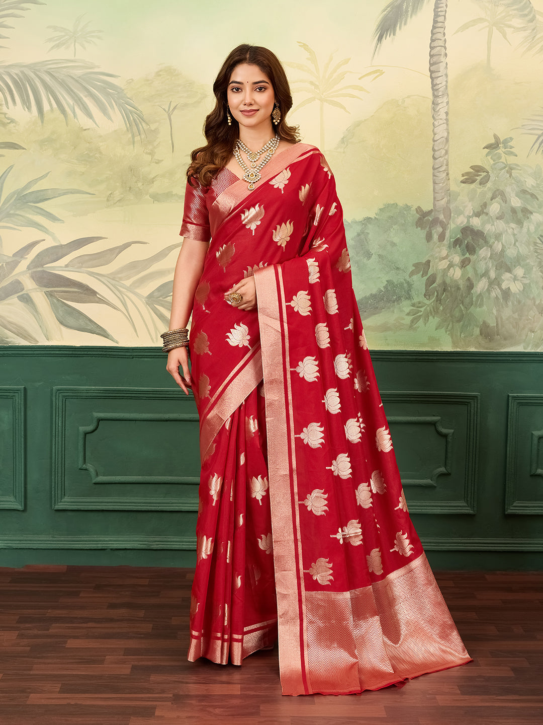 Buy Bollywood Saree With Festive Ware 