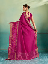 Buy Jaipuri Designer Gaji Silk Ghatchola Bandhani Saree