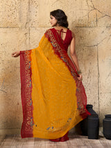 KcPc New Royal Wedding Saree in Traditional Georgette Elegance JAY