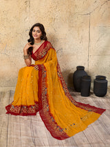 KcPc New Royal Wedding Saree in Traditional Georgette Elegance JAY