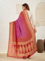 KcPc New Launch Pure Khaddi Georgette Upada Neemzari Bandhej Dupatta