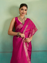 Buy Jaipuri Designer Gaji Silk Ghatchola Bandhani Saree