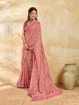 Buy Casual Style Chiffon Saree Kcpc Image 3