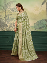 Buy Printed Style With Zari border