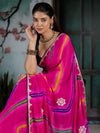 KcPc Traditional Leheriya Style Festive Wear SareesPDM