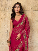 KcPc Special New Vibrant Traditional Look with Soft Georgette Saree JAY