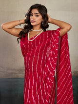 Buy New Chiffon Leheriya Style With Casual Wear Saree
