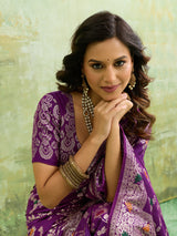  Silk With Zari Weaving Saree under 2000
