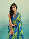 KcPc Premium Leheriya Style Saree Crafted in Soft Pure Chiffon Fabric