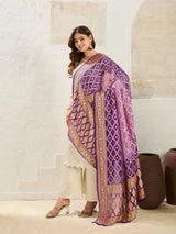 KcPc New Launch Pure Khaddi Georgette Upada Neemzari Bandhej Dupatta