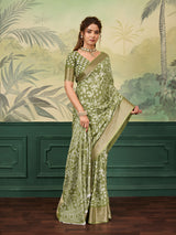 Buy Printed Style With Zari border
