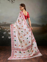 Buy New Faag Style Saree with Festive Wear KcPc Image 6