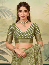 Buy Printed Style With Zari border