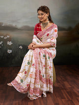 Buy New Faag Style Saree with Festive Wear KcPc Image 4
