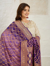 KcPc New Launch Pure Khaddi Georgette Upada Neemzari Bandhej Dupatta