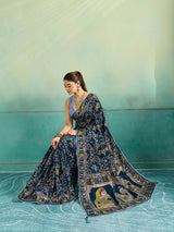 KcPc New Classic Banarasi Dola Silk with Shiroshki TouchPDM