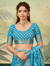 Buy Printed Style With Zari border Saree