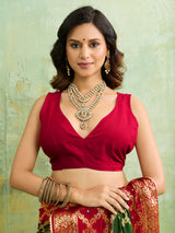 KcPc Latest Gharchola Banarasi Silk With Heavy Zari Work Saree KML Red Green