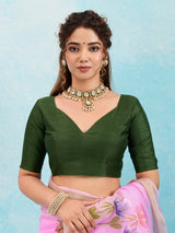 Buy Printed Saree Wih Casual Wear