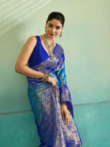 Buy Banarasi Saree With Festivel Wear
