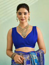 Buy Banarasi Saree With Festivel Wear