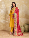 KcPc Latest Ghatchola Art silk Bandhej Heavy Border DupattaZHR