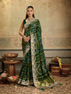 KcPc Gaji Silk Designer Saree with Hand Gotapatti Work AMT