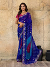 Buy Bandhani Saree With Festive Wear Kcpc Image 