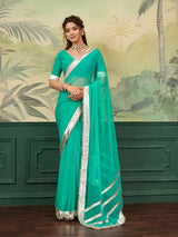 Buy New Premium Saree with Rich Gota Border Work KcPc