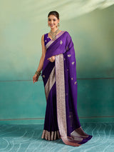 Buy tie dye pattern saree with Gotapatti Mirror Work