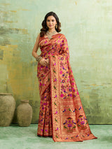 Buy Kalamkari Saree With Traditional Wear 