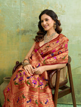 Buy Kalamkari Saree With Traditional Wear 