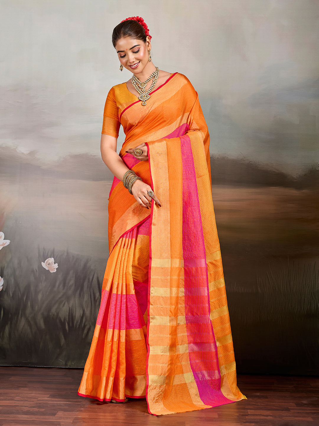 Multi Colour Saree under 500