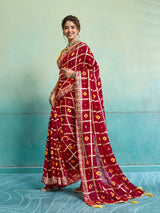 KcPc New Elegant Georgette Casual Saree With Zari WeavingCHAND