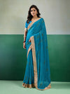 KcPc Premium Georgette Bandhani Saree for Festive Wear KDN