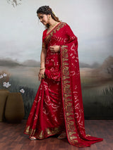Bandhani saree under 1000
