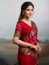 Bandhani saree under 1000