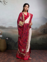 KcPc Pure Georgette Rajasthani Chunri DupattasChunariAJM