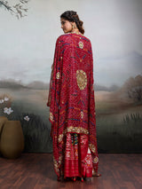 KcPc Pure Georgette Rajasthani Chunri DupattasChunariAJM
