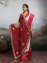 KcPc Pure Georgette Rajasthani Chunri DupattasChunariAJM