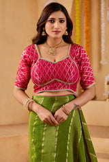 Buy New Premium Banarasi Style Saree Collection Kcpc image 