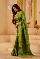 Buy New Premium Banarasi Style Saree Collection Kcpc image 