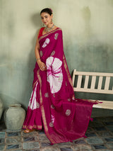KcPc Premium Shibori Style Sarees with Aari Tari Work GAN