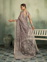 KcPc Premium Printed Cotton Silk Saree Collection for Women STL