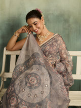 KcPc Premium Printed Cotton Silk Saree Collection for Women STL