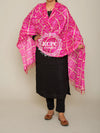 KcPc New Chinon Silk Bandhani Style with Print Dupatta PinkRAY