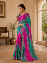 KcPc New Royal Festive Wear Saree with Stunning Embroidery Work Detailing