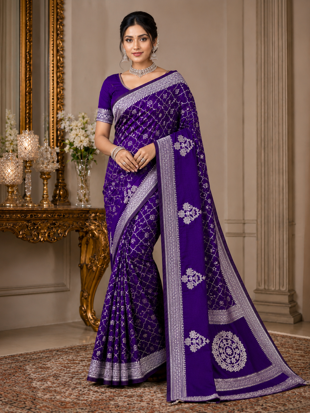 KcPc New Luxury Modal Silk Saree with Traditional Banarasi Elegance